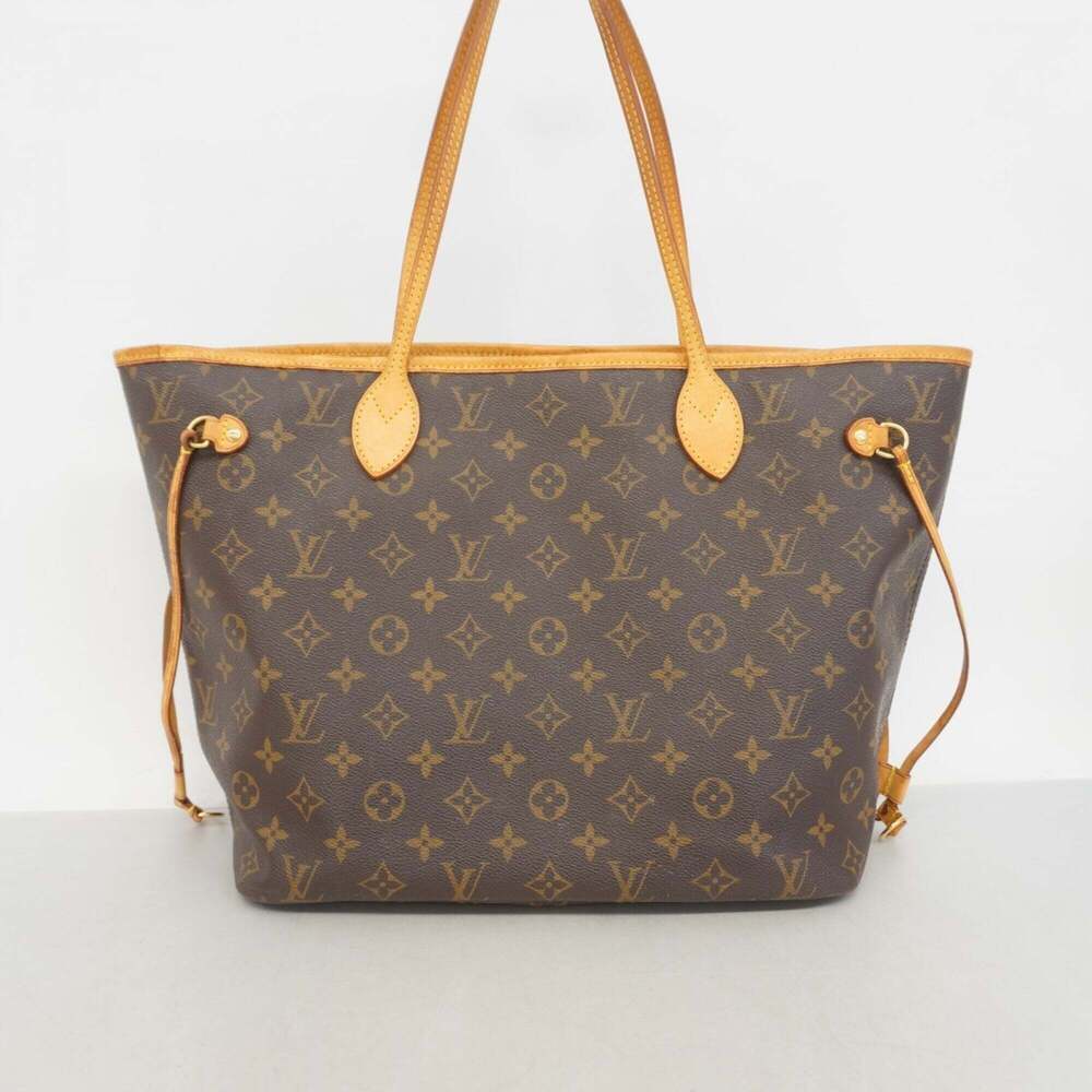 LOUIS VUITTON Brown Monogram Neverfull MM Tote Bag - Picture 11 of 11